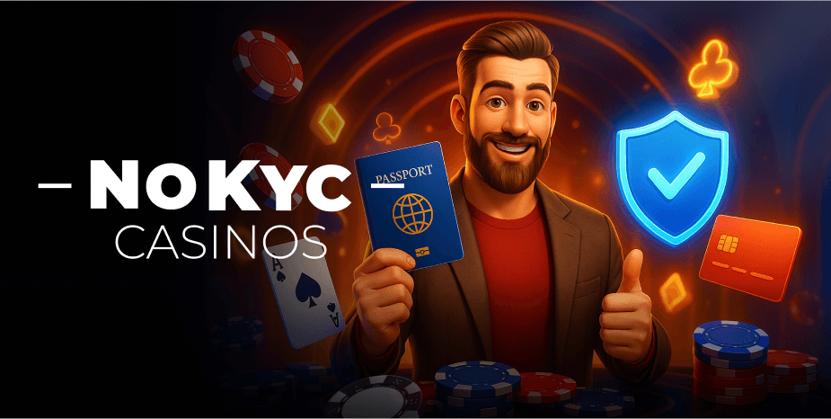 No KYC Online Casino Banner